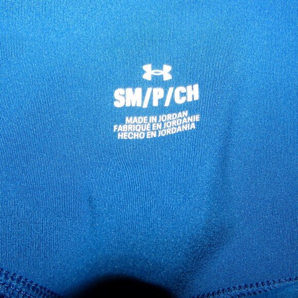 Under Armour Sz Small Blue 426 Athletic Leggings Style 1382525 - Picture 5 of 16